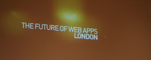 The Future of Web Apps London (Foto)